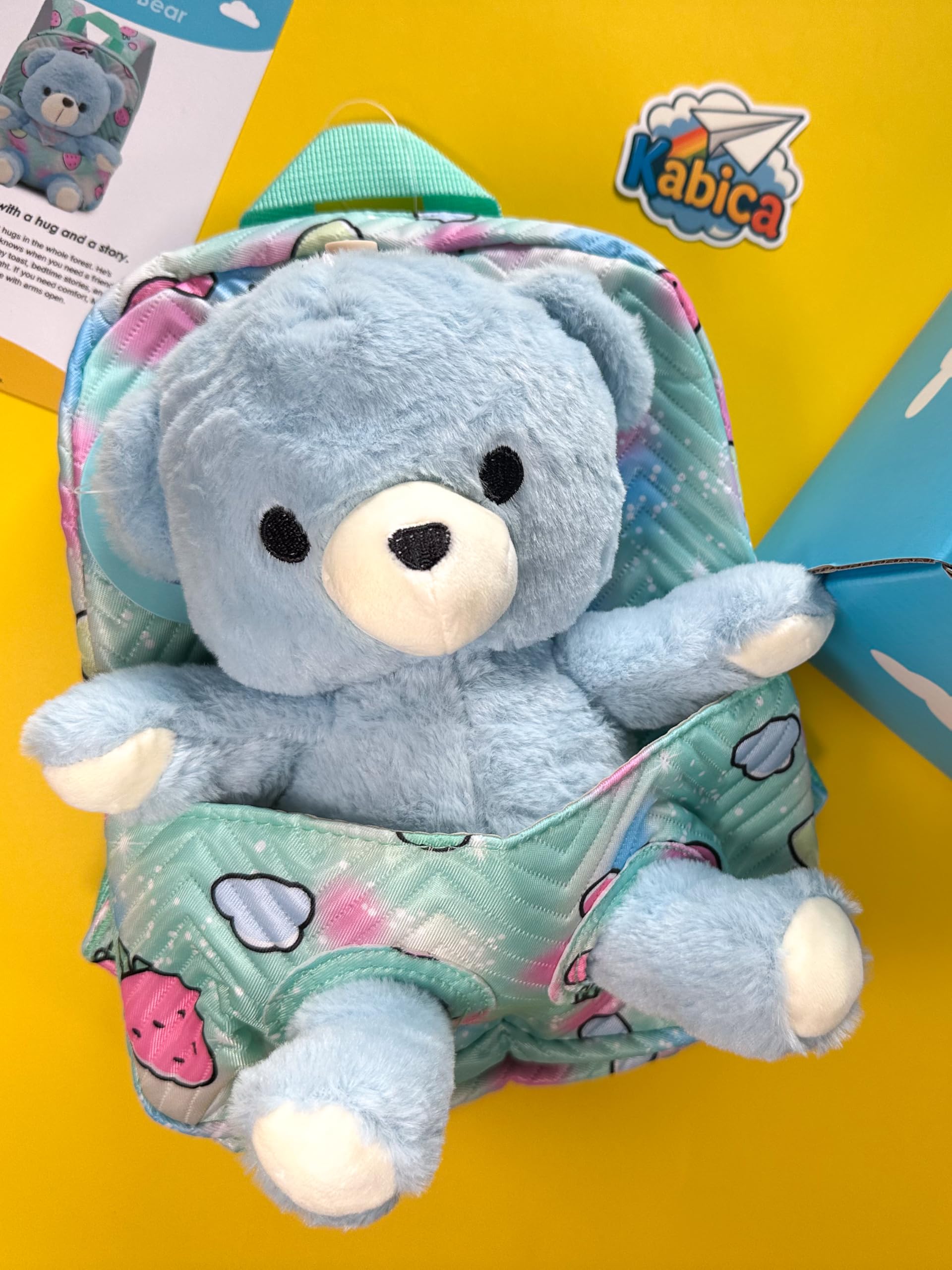 Milo the Bear - PlushPack Pal 2-in-1 Stuffed Animal Backpack