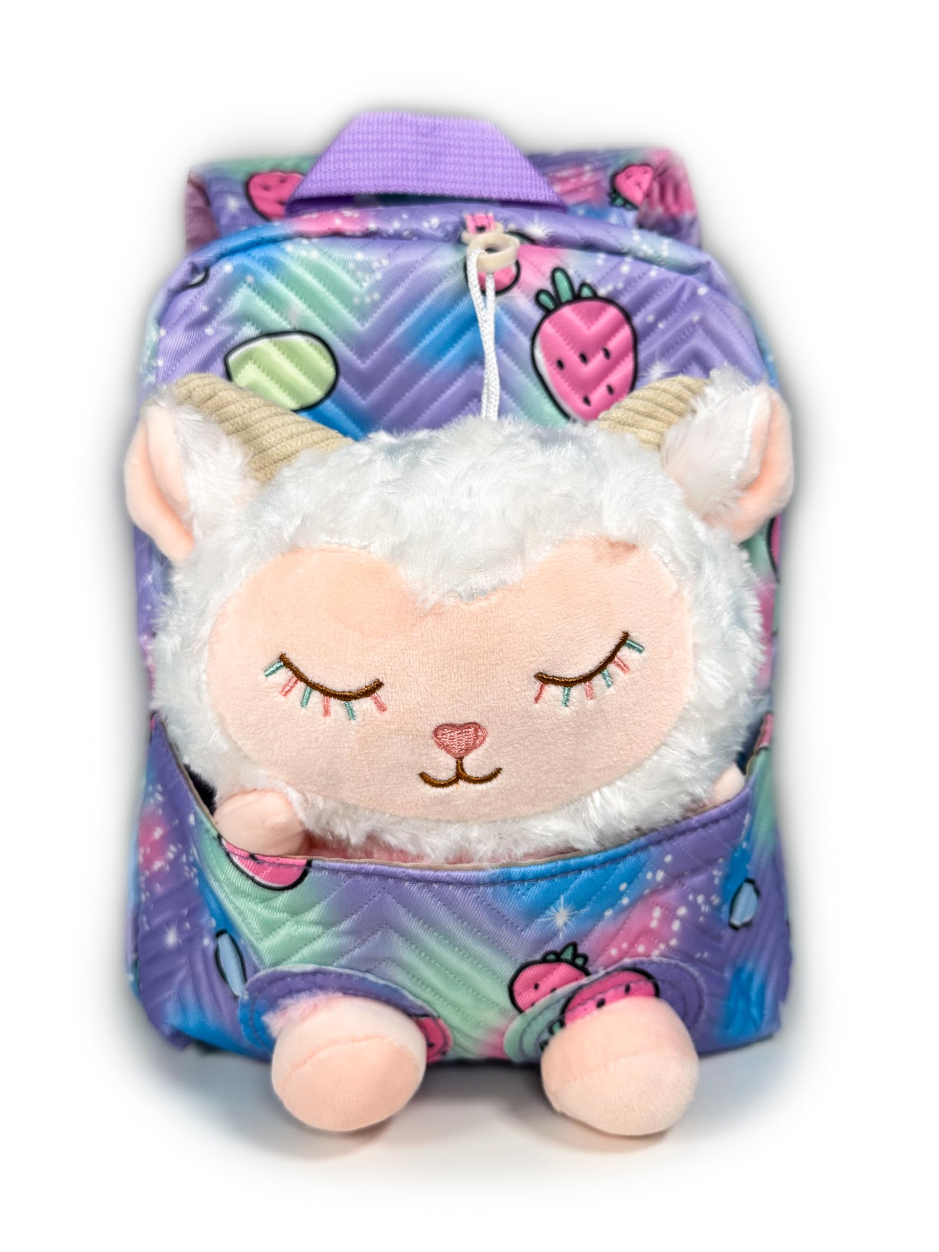 Lala the Lamb - PlushPack Pal 2-in-1 Stuffed Animal Backpack