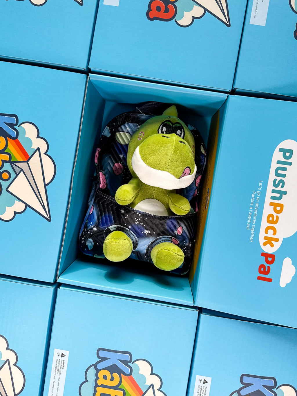 Rexi the Dino - PlushPack Pal 2-in-1 Stuffed Animal Backpack