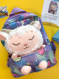 Lala the Lamb - PlushPack Pal 2-in-1 Stuffed Animal Backpack