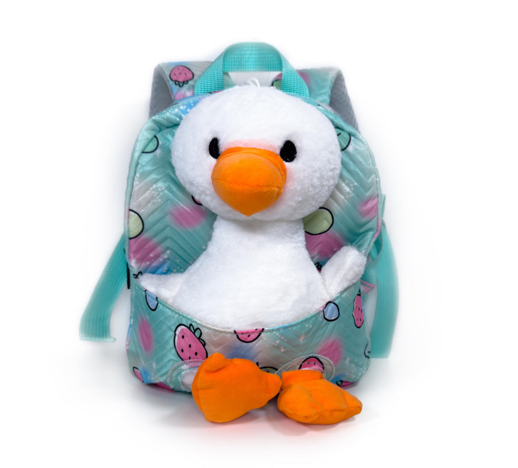 Dave the Duck - PlushPack Pal 2-in-1 Stuffed Animal Backpack